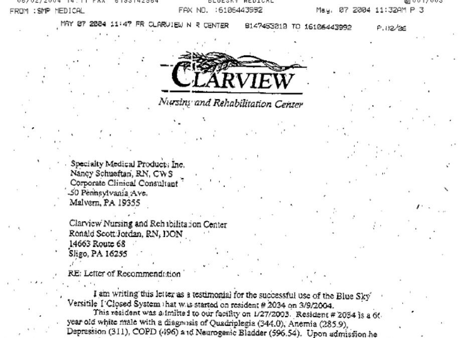 Case Study from Clarview Letter Format